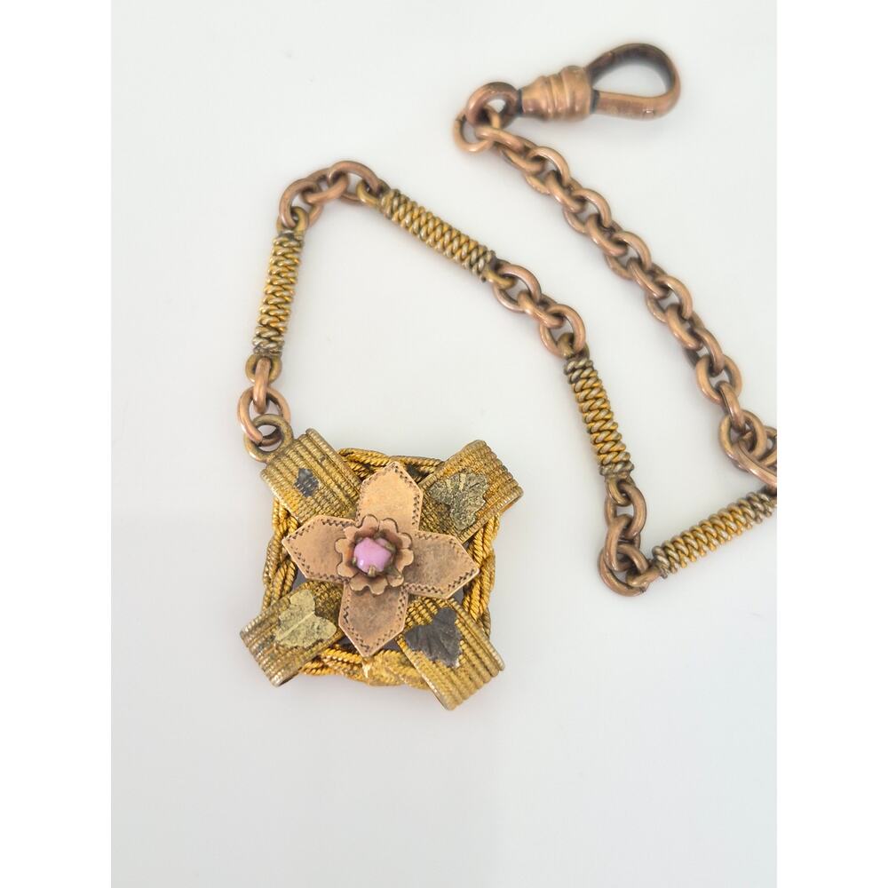 Vintage Antique Victorian Watch Chain FOB